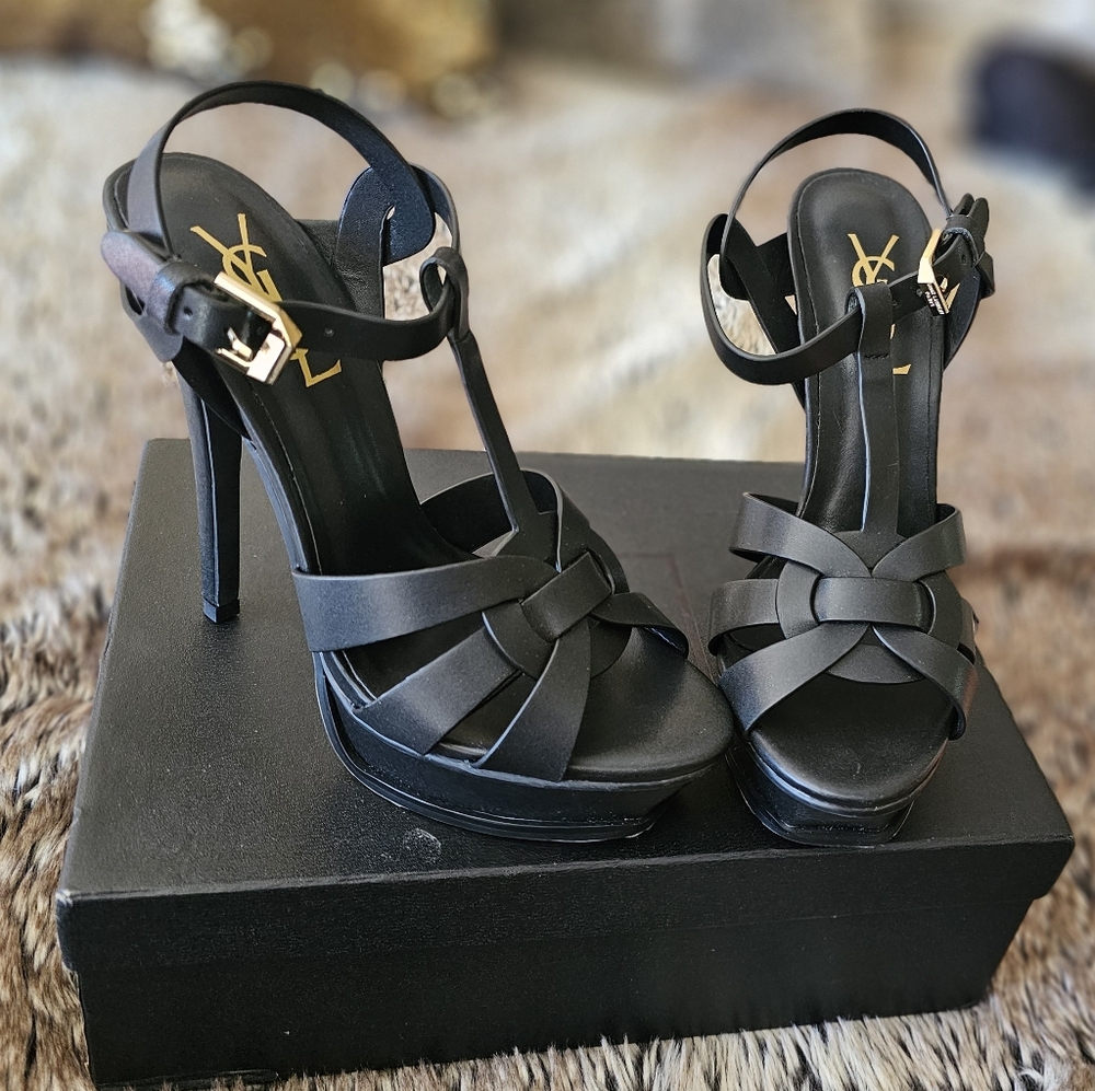 YSL Black Tribute size 37